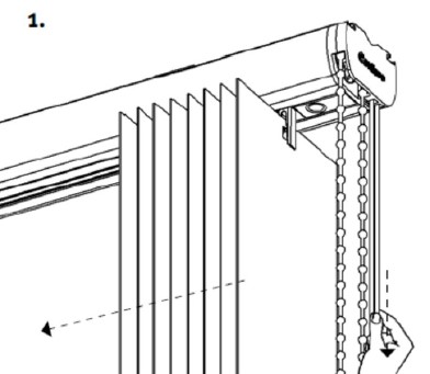 Pystylamellikaihtimen käyttäminen